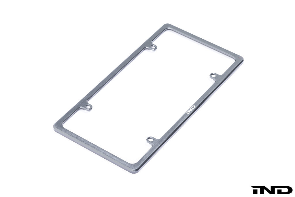 Rogue Engineering x IND Billet Aluminum Slimline License Plate Frame