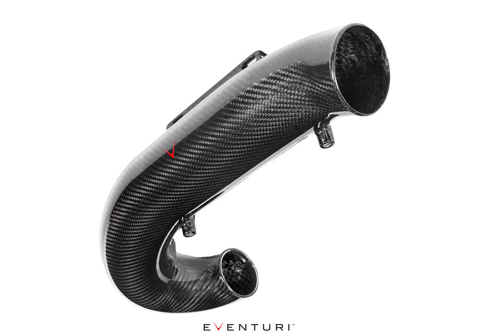 Eventuri FK8 Civic Type-R Carbon Charge Pipe - V3 Upgrade Kit