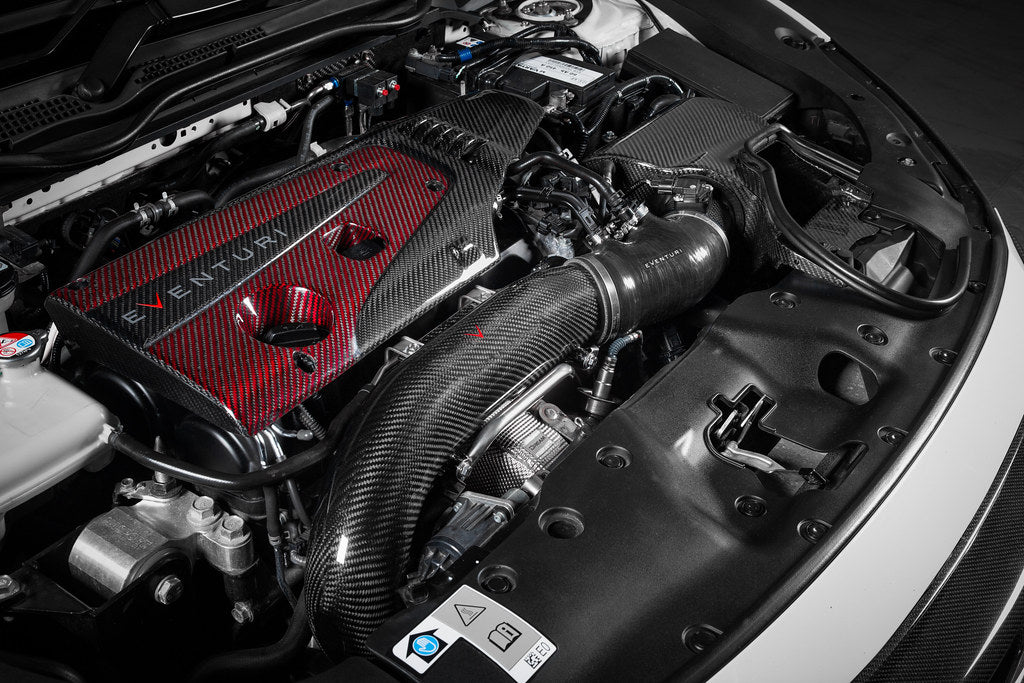 Eventuri FK8 Civic Type-R Carbon Charge Pipe - V3 Upgrade Kit - 0