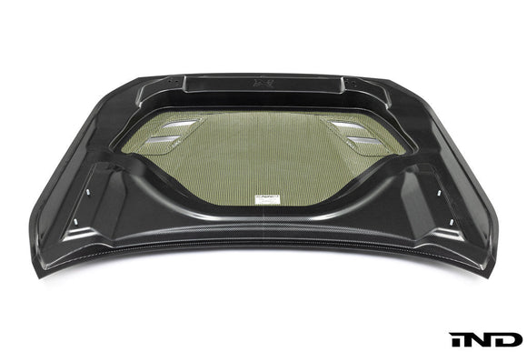 Alpha-N G87 M2 Carbon Vented Hood - Clubsport