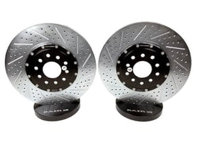 Baer EradiSpeed+ Fits 2006-13 Chevy Corvette Z06 and Grand Sport, w/J56 Package, Slotted/Drilled/Zinc Plated