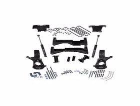 Superlift 14-18 Chevy Silv 2WD w/ Alum/Stamped Steel Control Arms 8in Lift Kit w/ SLF Rear Shocks
