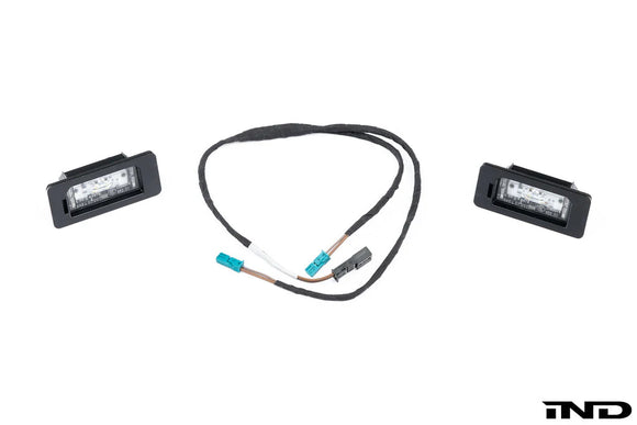 Burkhart Engineering x BMW E46 M3 CSL Trunk LED License Plate Light and Harness Kit