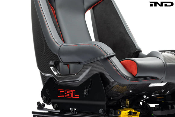 IND G82 M4 CSL Carbon Full Bucket Seat Bolster Protector Set