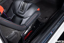 IND G82 M4 CSL Carbon Full Bucket Seat Bolster Protector Set-6