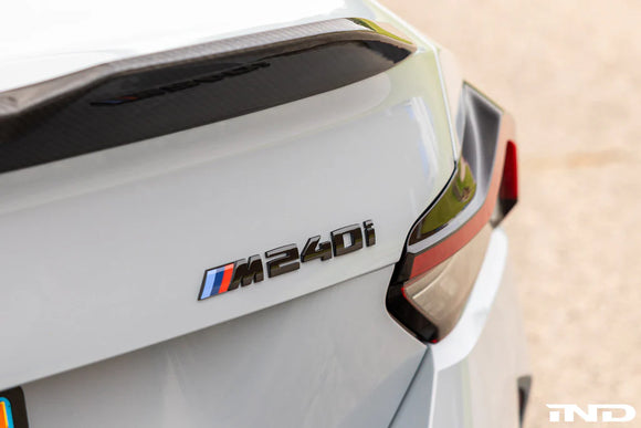 BMW G42 M240i Trunk Emblem - Gloss Black