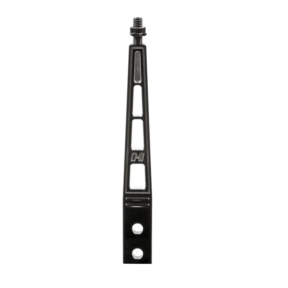 HURST ALUMINUM SHIFT HANDLE. BLACK. STRAIGHT. 8 L