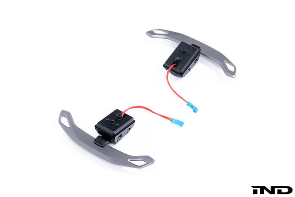 JQ Werks / MadTrace BMW F-Chassis Clubsport Magnetic Shift Paddle Set - Billet Aluminum V2
