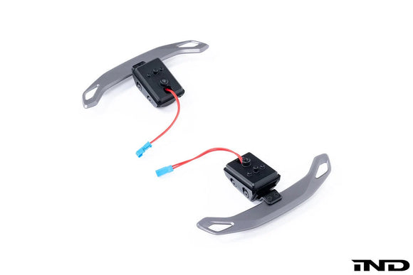 JQ Werks / MadTrace BMW F-Chassis Clubsport Magnetic Shift Paddle Set - Billet Aluminum V2