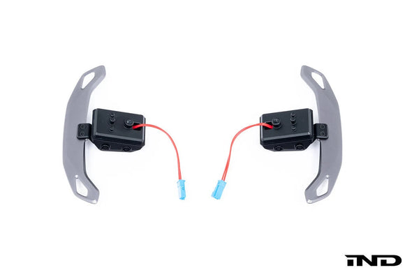JQ Werks / MadTrace BMW F-Chassis Clubsport Magnetic Shift Paddle Set - Billet Aluminum V2