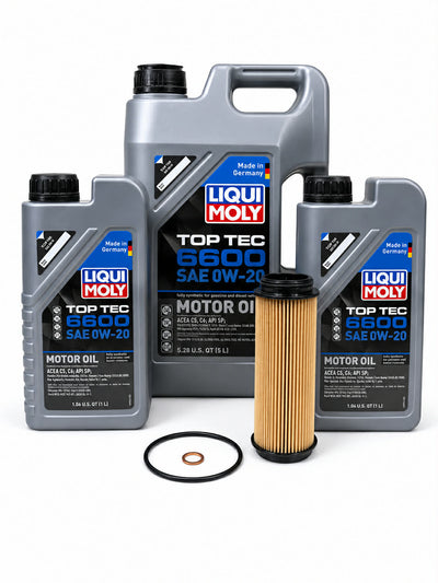 BMW 0W20 Oil Change Kit - Liqui Moly KIT-11427826799KT2
