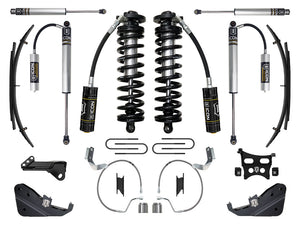 ICON 23-24 Ford F250/F350 Super Duty 4WD 4-5.5in Stage 2 Lift Coilover Conv System W/ Exp Packs