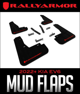 RALLY ARMOR UR MUD FLAPS: 2022+ KIA EV6