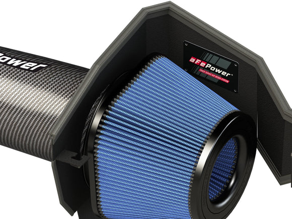 aFe MagnumFORCE Intakes Stage-2 P5R Carbon Fiber AIS 11-17 Dodge Challenger/Charger V8-5.7L Hemi