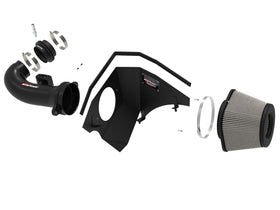 aFe Track Series Carbon Fiber Pro Dry S AIS - 16-19 Chevrolet Camaro SS V8-6.2L - 0