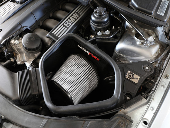 aFe POWER Magnum FORCE Stage-2 Pro Dry S Cold Air Intake System 06-13 BMW 3 Series L6-3.0L Non Turbo