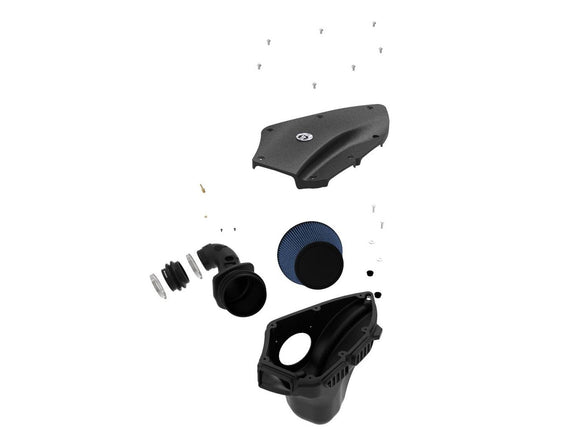 aFe MagnumForce Stage 2 Si Intake System Pro 5 R Black 06-12 BMW 3 Series E9x L6 3.0L Non-Turbo