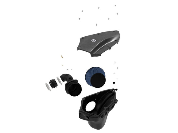 aFe MagnumForce Stage 2 Si Intake System P5R 06-11 BMW 3 Series E9x L6 3.0L Non-Turbo