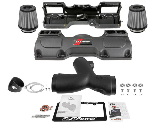 aFe Magnum Force Stage-2Si Cold Air Intake System w/PDS Filter 09-12 Porsche 911 Carrera(997)H6-3.6L