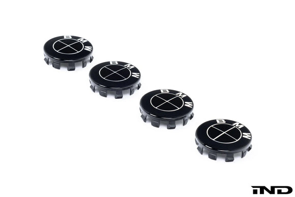 IND Black Series Floating Wheel Center Cap Set - 68mm