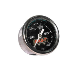 FAST LSX/LSXR/LSXRT 0-100 PSI EFI Fuel Pressure Gauge Only