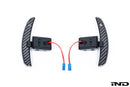 JQ Werks / MadTrace BMW F-Chassis Clubsport Magnetic Shift Paddle Set - Carbon V2-4