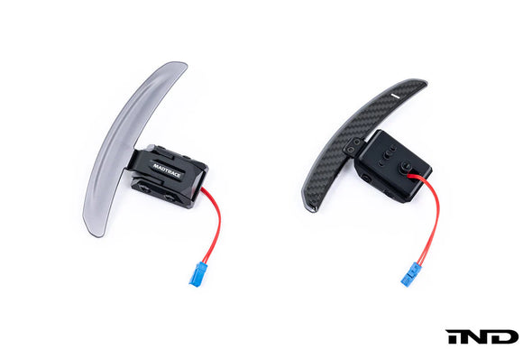 JQ Werks / MadTrace BMW F-Chassis Clubsport Magnetic Shift Paddle Set - Carbon V2