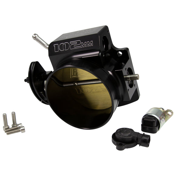 FAST 102mm Big Mouth Throttle Body w/ TPS & IAC - Black