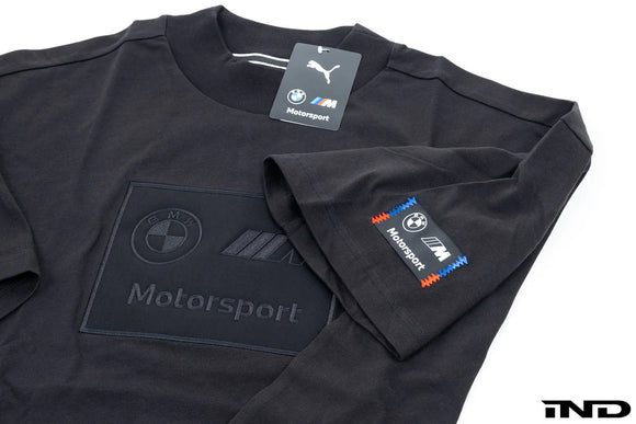 BMW M Motorsport Logo Tee - Black