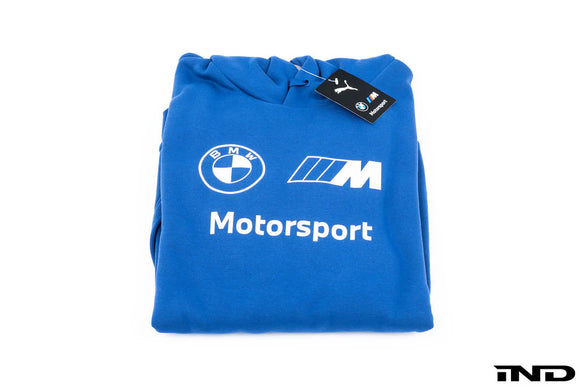 BMW M Motorsport Logo Hoodie - M Blue