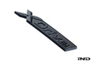 IND G45 X3 xDrive Painted Trunk Emblem - Gloss Black-3