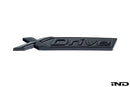 IND G45 X3 xDrive Painted Trunk Emblem - Gloss Black-4