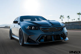 Alpha-N G90 / G99 M5 Carbon Front Corner Splitter Set - 2-Piece - 0