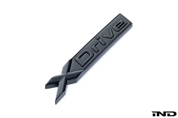 IND G45 X3 xDrive Painted Trunk Emblem - Gloss Black