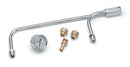 Mr. Gasket Chrome Fuel Line with Gauge-1