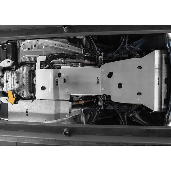 ASFIR Skid Plate Jeep Grand Cherokee WK2 Fuel Pipeline Skid Plate