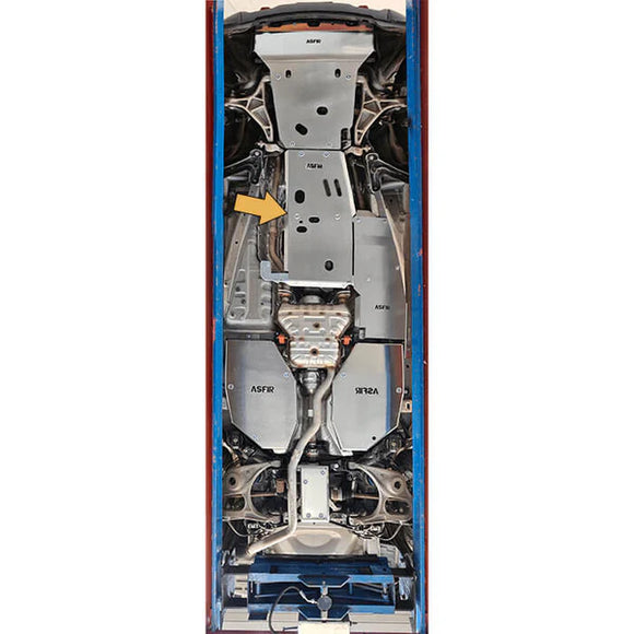 ASFIR Jeep Grand Cherokee WK2 Transmission & Transfer Case Skid Plate | without Urea Tank