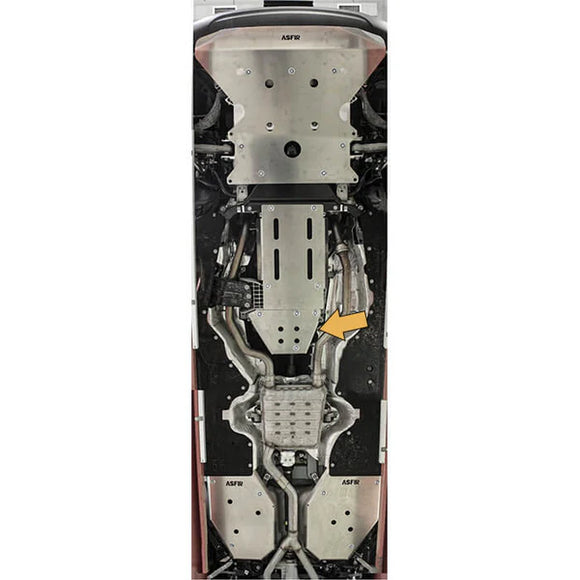 ASFIR Jeep Grand Cherokee WL Transfer Case Skid Plate | WITH Quadra-Trac I
