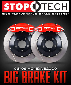STOPTECH BIG BRAKE KIT: 2006–2009 HONDA S2000