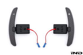 JQ Werks / MadTrace BMW F-Chassis Clubsport Magnetic Shift Paddle Set - Carbon V2
