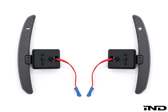 JQ Werks / MadTrace BMW F-Chassis Clubsport Magnetic Shift Paddle Set - Carbon V2