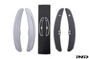 JQ Werks / MadTrace BMW F-Chassis Clubsport Magnetic Shift Paddle Set - Carbon V2-3