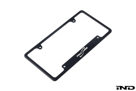 Fall-Line Motorsport Billet Aluminum Nameplate License Plate Frame
