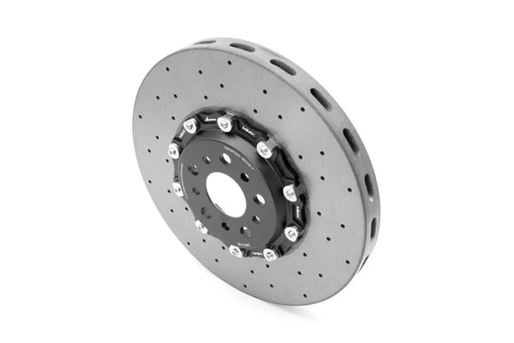MMX Performance G8X M2 / M3 / M4 2-Piece Floating Carbon Ceramic Rotor Conversion - Rear 370x24mm
