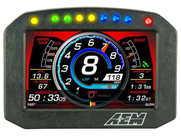 AEM CD-7 Carbon Flush Digital Dash Display