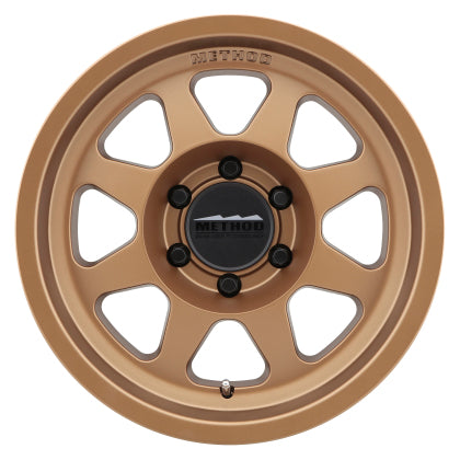 Method MR701 17x8.5 0mm Offset 6x135 87mm CB Method Bronze Wheel