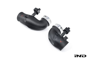 Eventuri G90 / G99 M5 (S68) Carbon Turbo Inlet Set - 0