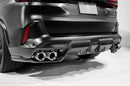 3D Design F95 X5M LCI Carbon Rear Diffuser Set-1