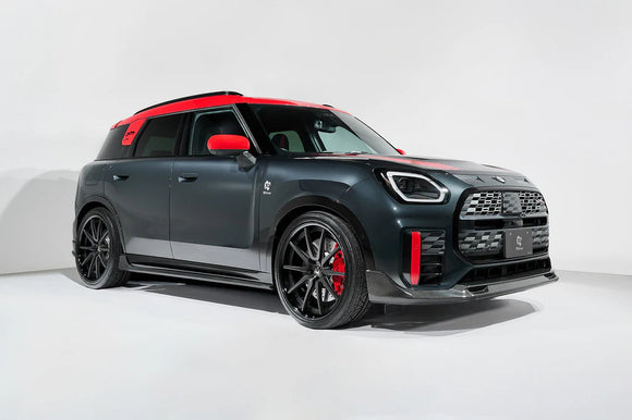 3D Design MINI U25 Countryman JCW Carbon Side Skirt Set
