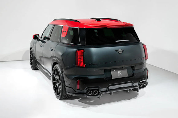 3D Design MINI U25 Countryman JCW Carbon Rear Diffuser
